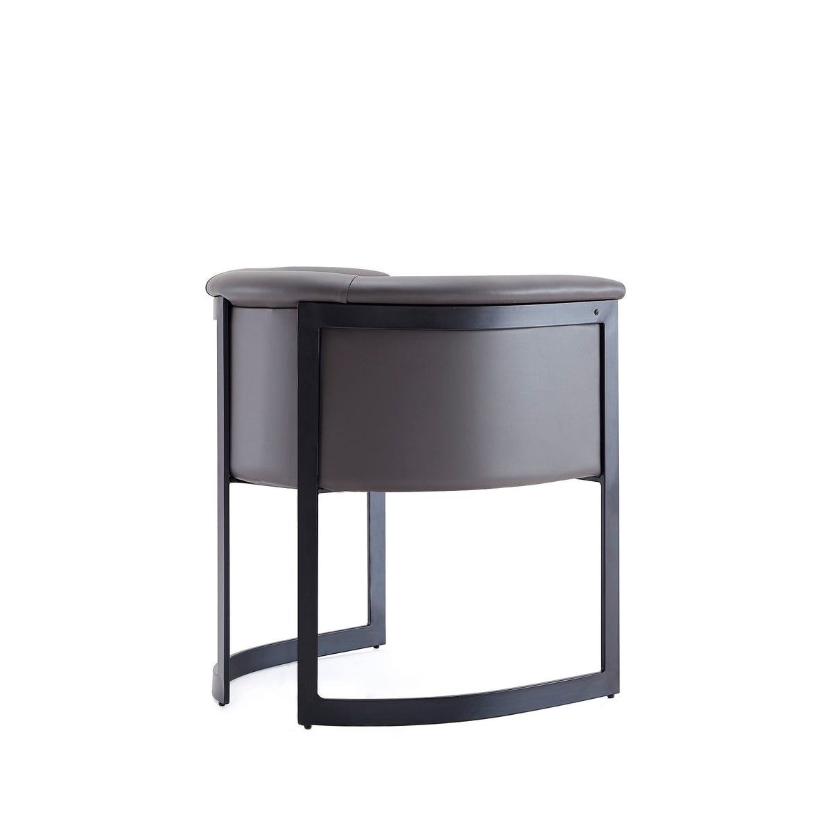Corso Dining Chair with Modern Metal Frame - Available in Beige, Light Brown, Dark Gray