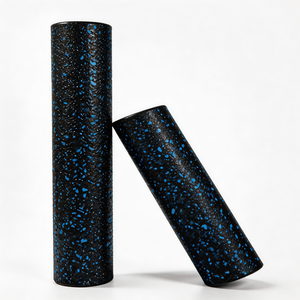 High Density EPP Foam Roller with Durable Construction - Black