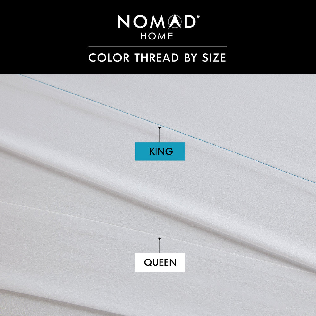 King Luxury Cotton Sheet Set with Soft 100% Cotton - White