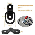 Modified Accessories Galvanized Pull Ring Floor Hook For Trucks