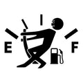 EF Tank Identification Car Sticker