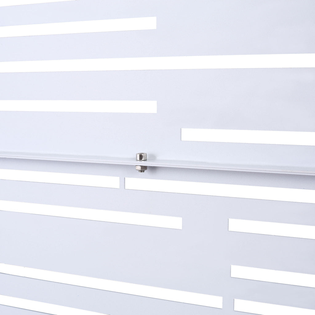 Outdoor & Indoor Freestanding Metal Privacy Screen