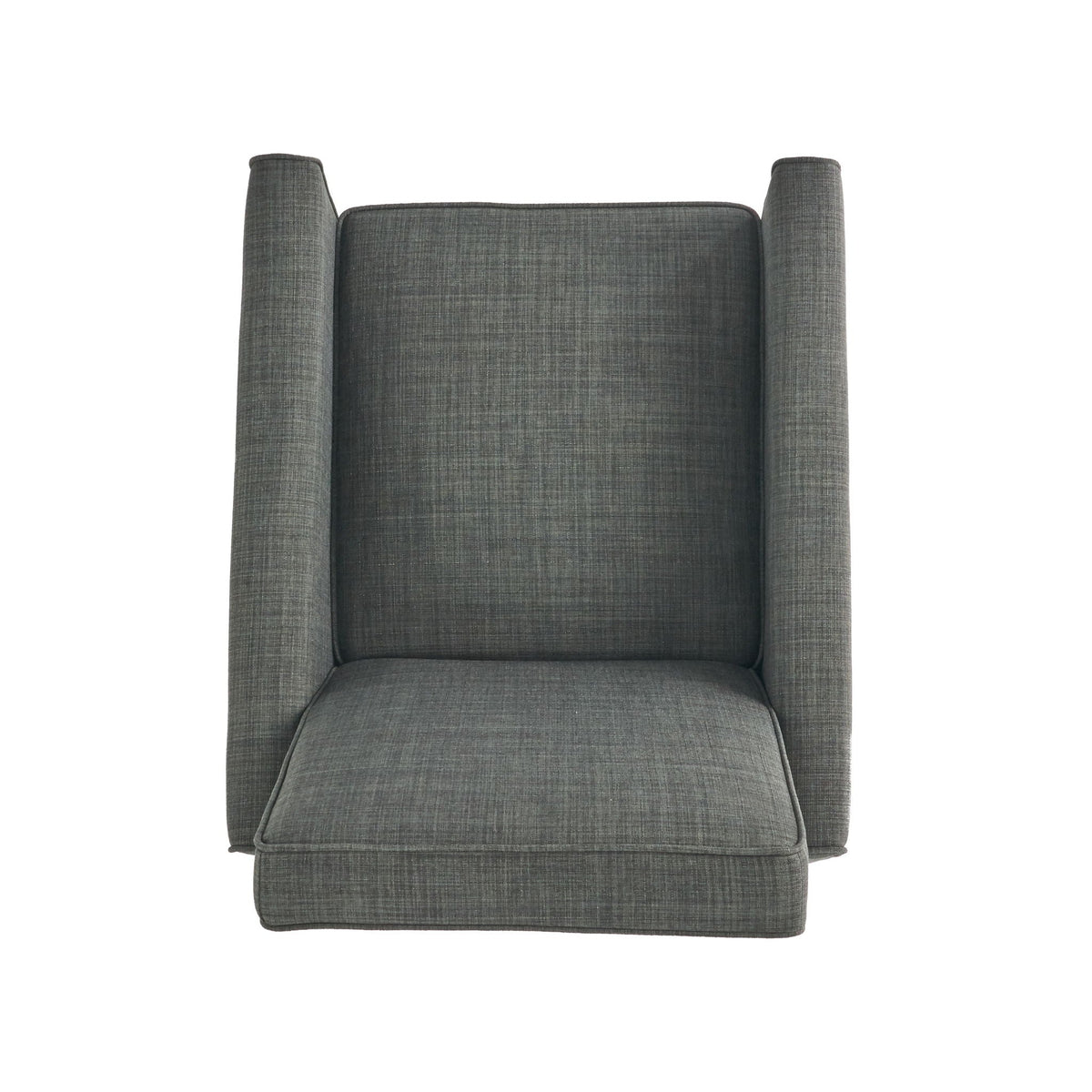 Upholstered Push Back Recliner Chair with Adjustable Recline - Multiple Colors