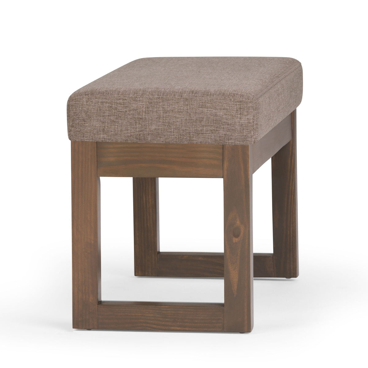 Milltown Upholstered Ottoman Bench with Versatile Design - Multiple Colors