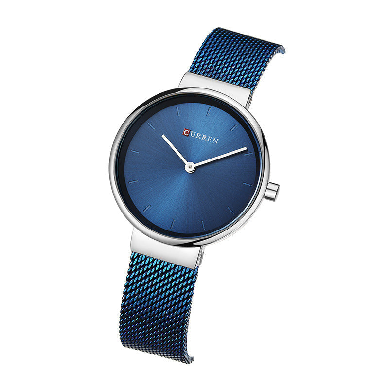 Women's Mesh Belt Quartz Watch