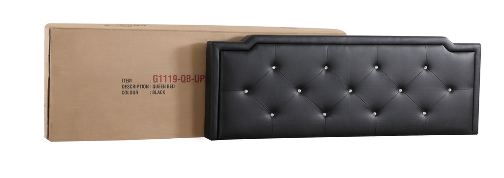 Button Tufted Upholstered Bed with Charming Design - Multiple Colors