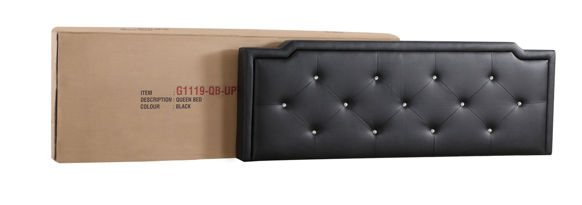 Button Tufted Upholstered Bed with Charming Design - Multiple Colors
