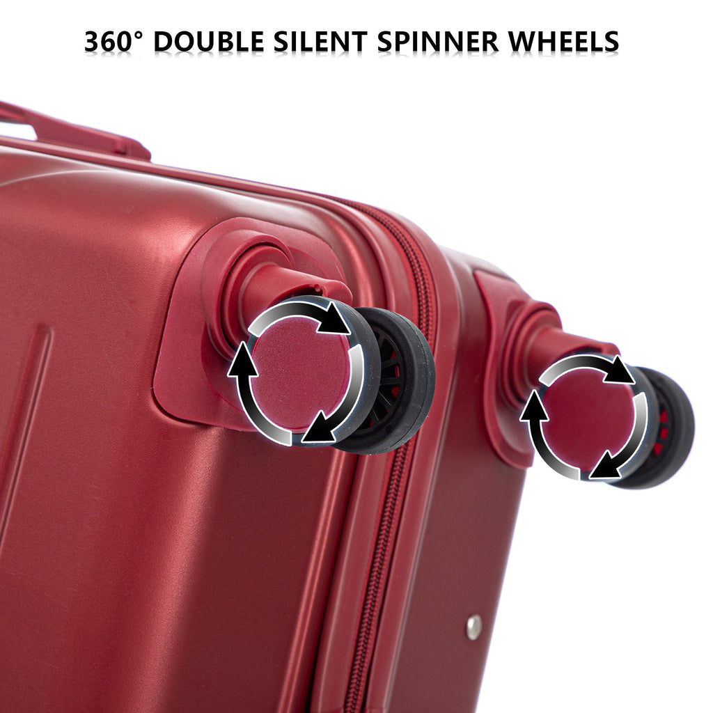 3 Pieces Set Spinner Wheel Luggage With Combination Lock