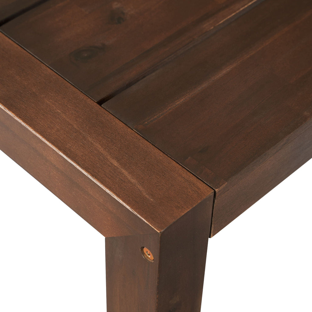 Patio Bar Set with Ergonomic Chairs - Light Brown or Dark Brown