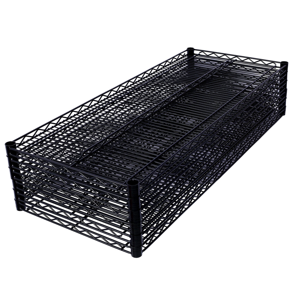 6 Tier Heavy Duty Metal Shelf Wire Shelving Unit