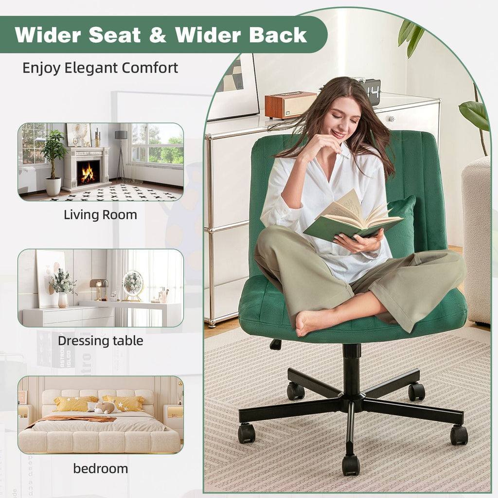 Criss Cross Office Chair with Adjustable Height – Ergonomic Design