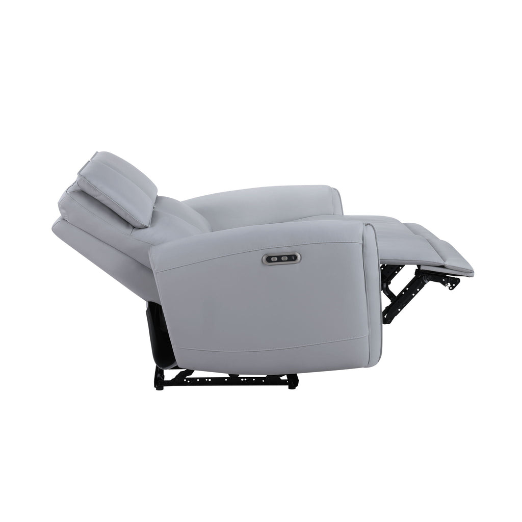 Power Motion Reclining Loveseat with USB Port - Gray
