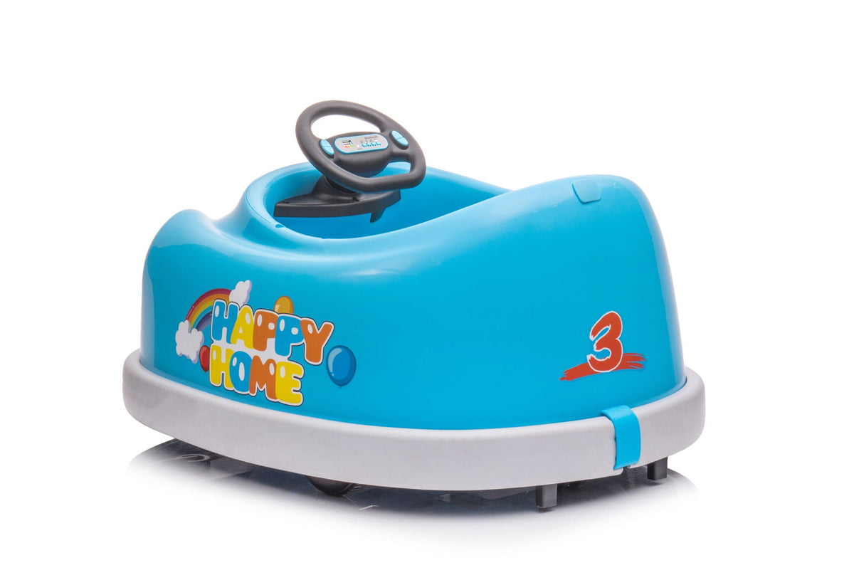 12V Dual Drive Kids Bumper Car with Anti-Collision Safety - Multiple Modes
