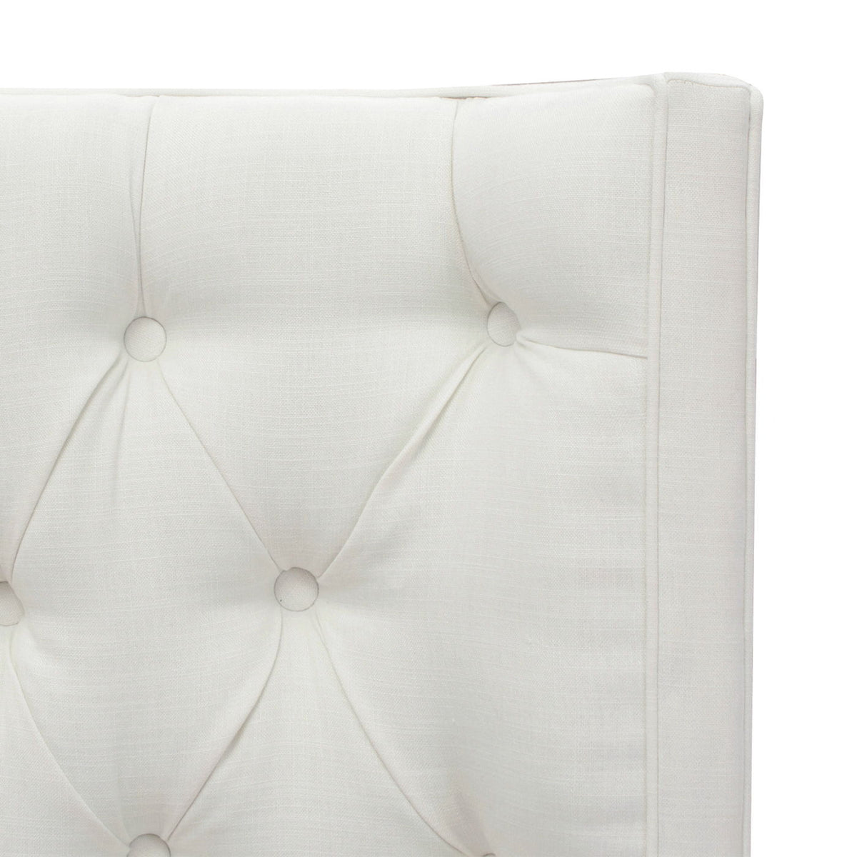 Tufted Panel Bed with Wingback Headboard and Footboard - Multiple Colors
