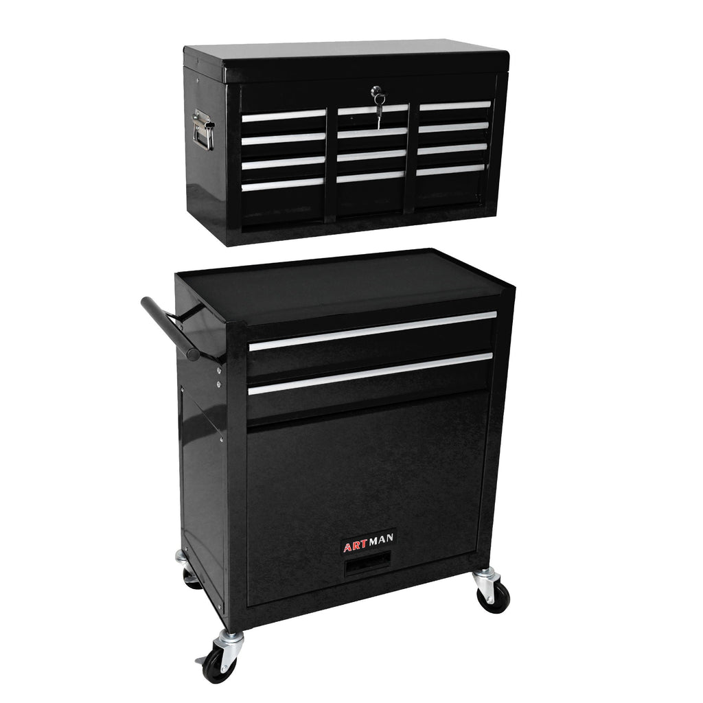 High Capacity Rolling Tool Chest With Wheels And Drawers, Storage Cabinet
