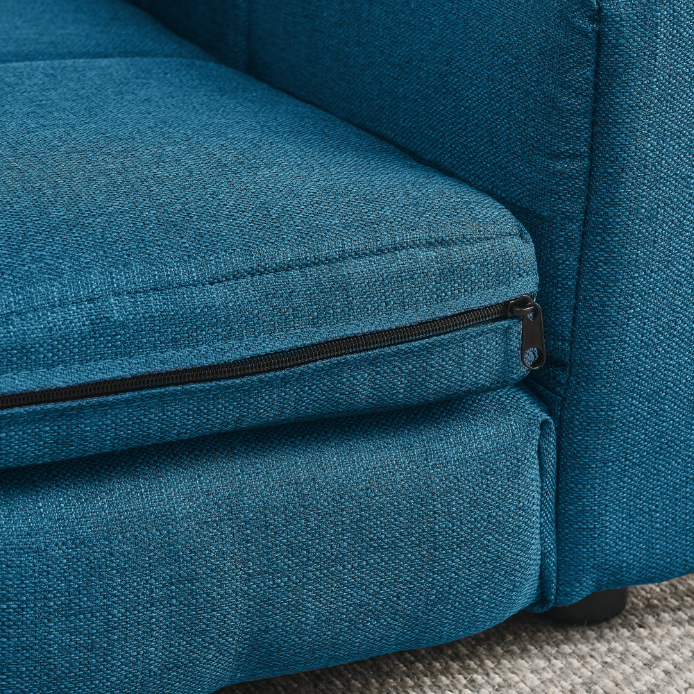 Elevated Dog Sofa Bed with Foam Comfort - For Large Dogs