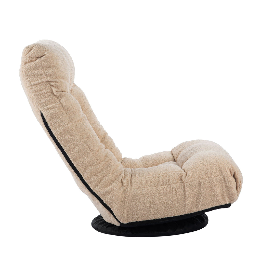 Adjustable Japanese Reclining Floor Chair Sofa With Metal Frame