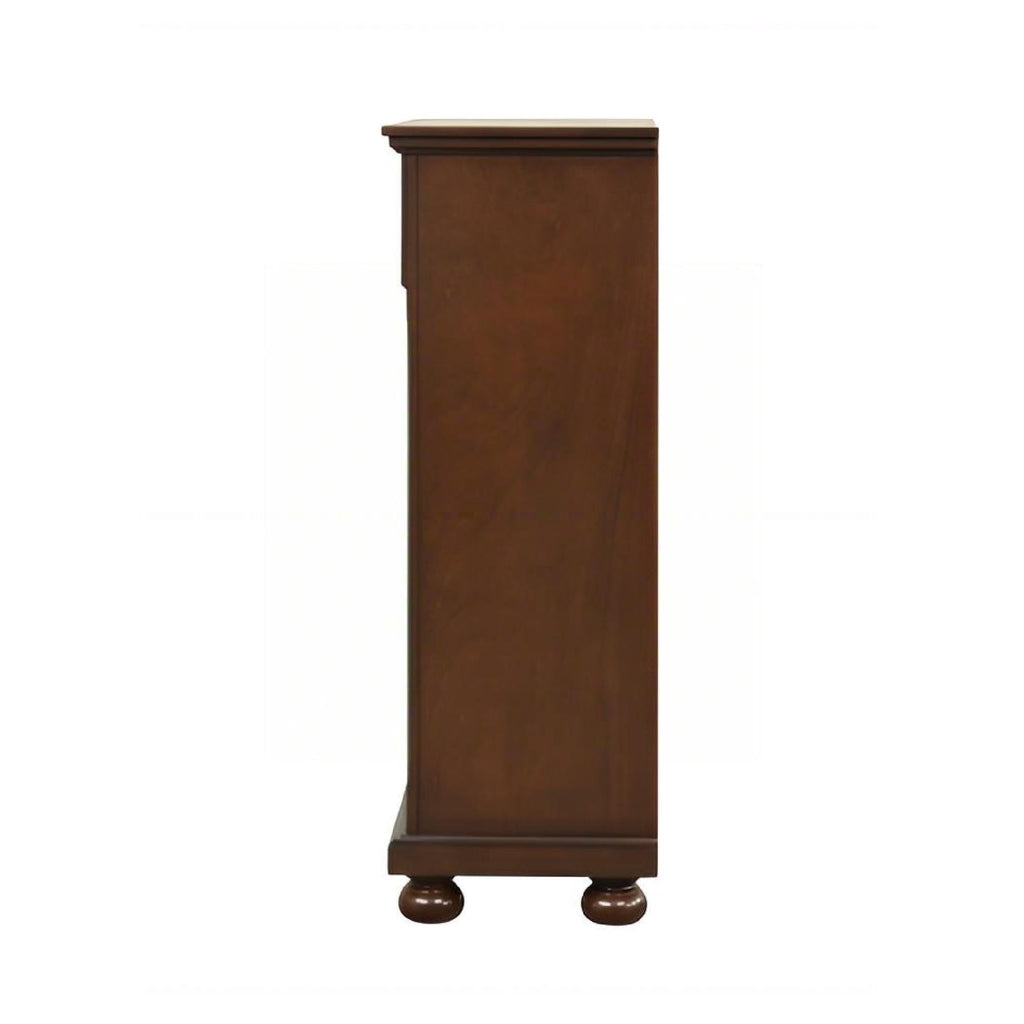 Meade Chest with Felt-Lined Top Drawer - Light Brown or Dark Brown
