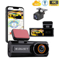 New WIFI-enabled CAR DVR With A 197-inch Display For Mobile Phone Connectivity
