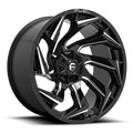 Fuel Off-Road Reaction D753 Gloss Black Wheels with Milled Accents - D75315800437