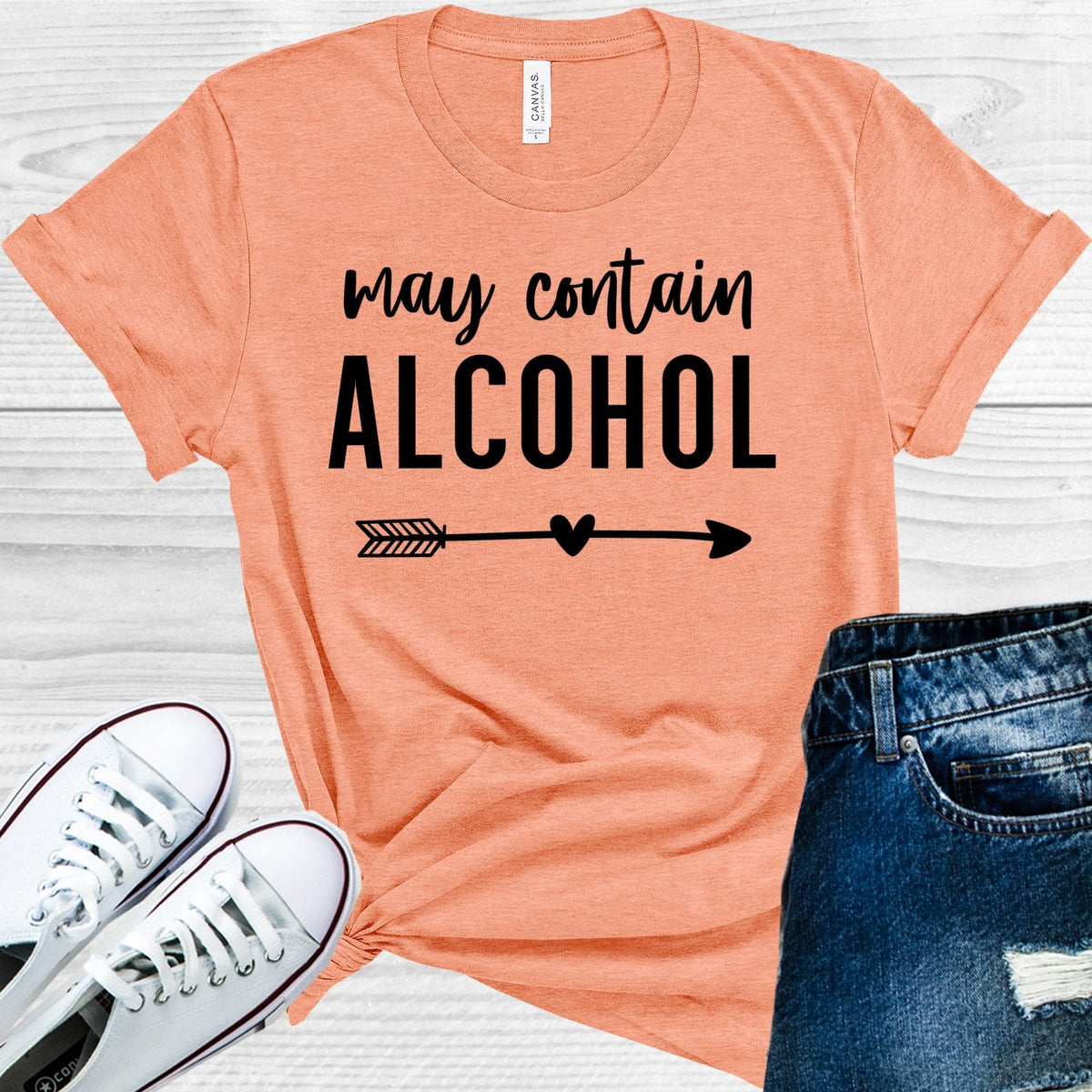May Contain Alcohol Graphic Tee