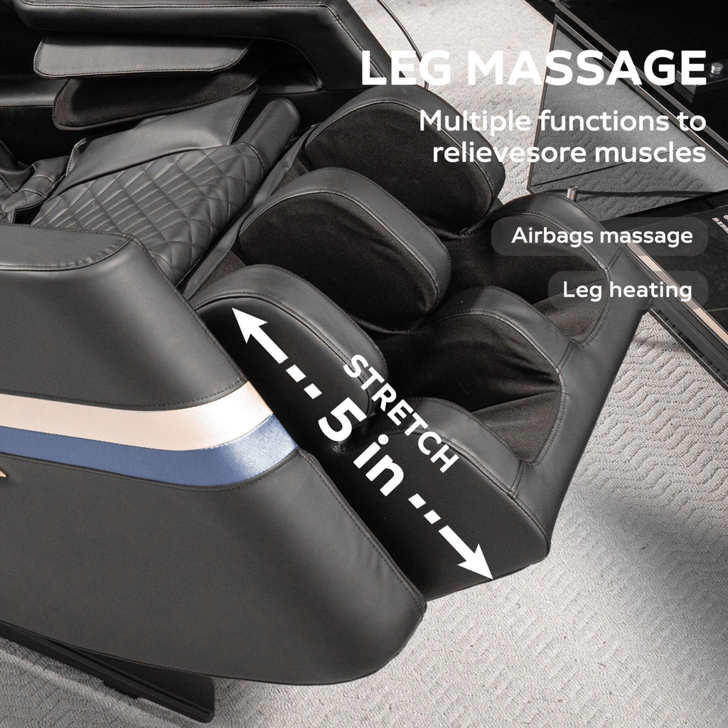 Bliss Full-Body Zero-Gravity Massage Chair Recliner With Six Massage Rollers (SAK91825)