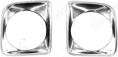 Goodmark Headlamp Bezels - 414306067P