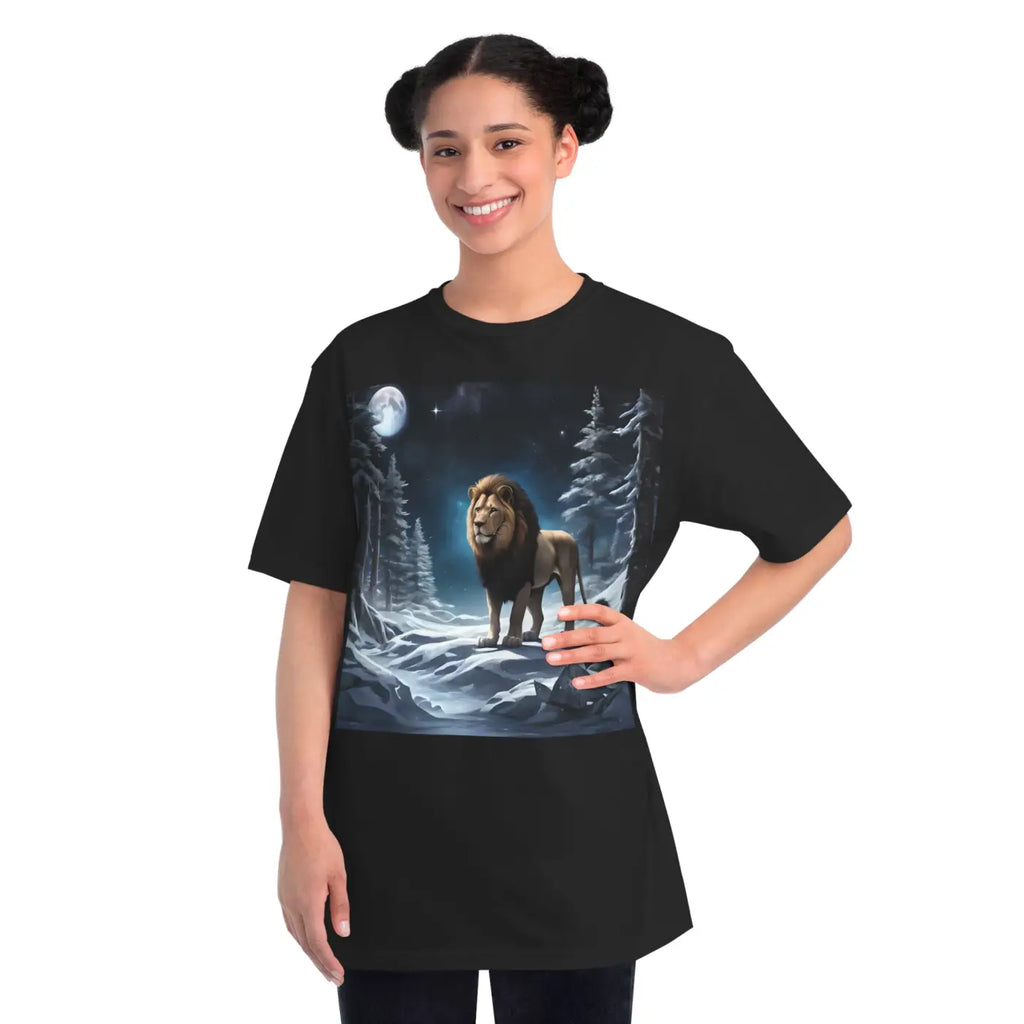 DipaliZ Lion Moonlight Classic T-shirt Organic Cotton
