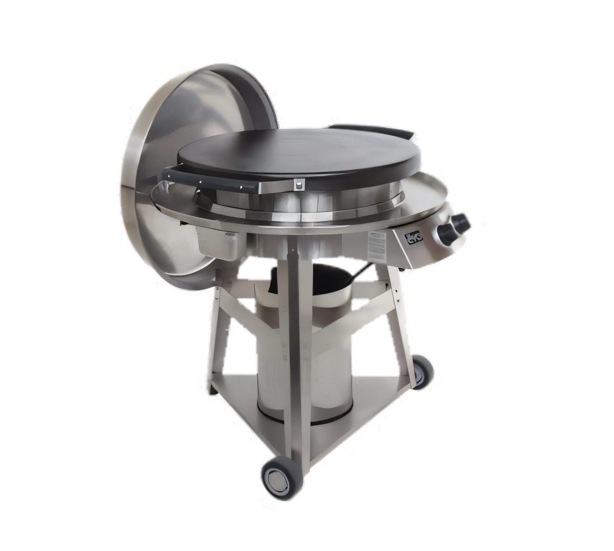 Evo Professional Wheeled Cart Outdoor Propane Gas Display Cooking Station