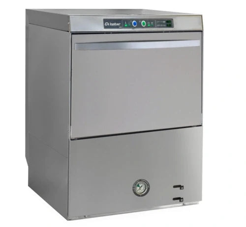 Lamber DSP4DPS High-Temp Undercounter Dishwasher with Drain Pump, 20 x 20 Rack
