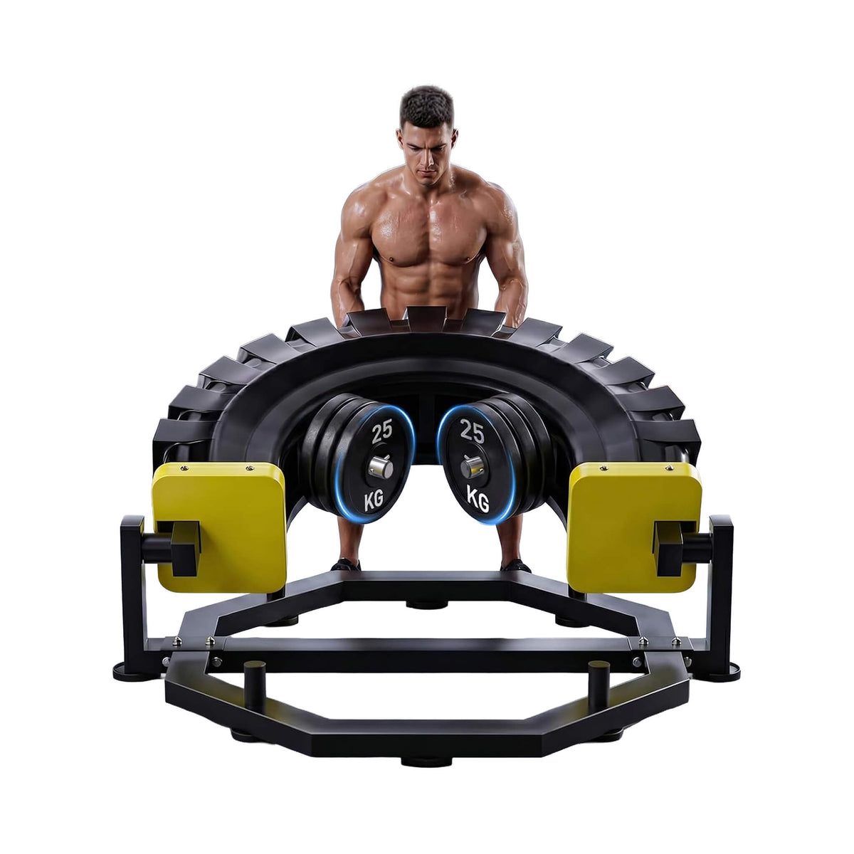 Heavy-Duty 330LBS Multifunctional Flip Machine With Anti-Slip Base (SAK90527)