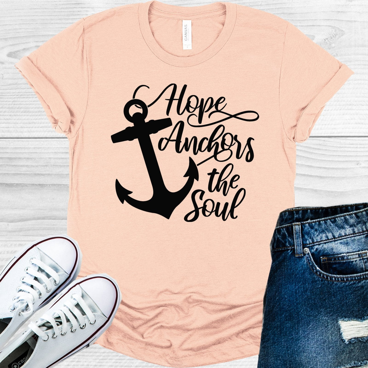 Hope Anchors the Soul Graphic Tee