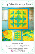 Log Cabin Under The Stars Downloadable Pattern