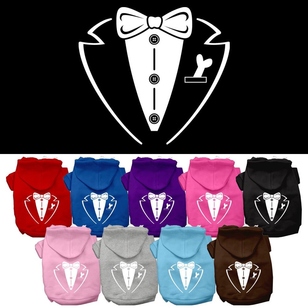Pet Hoodie "Tuxedo"