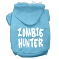 Halloween Pet Hoodie Screen Printed, "Zombie Hunter"