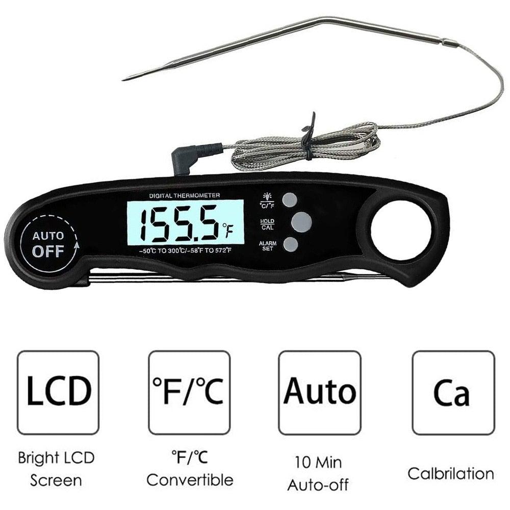 Instant-Read Digital Meat Thermometer