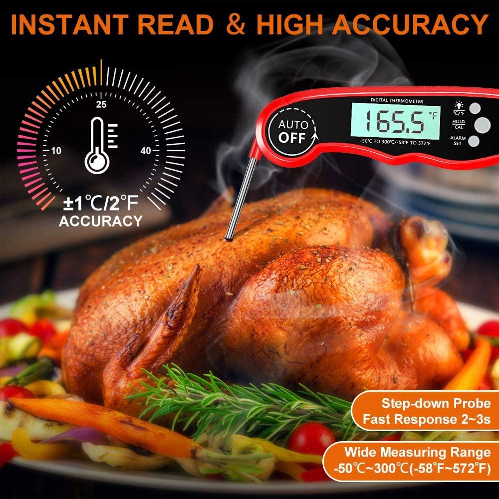Instant-Read Digital Meat Thermometer