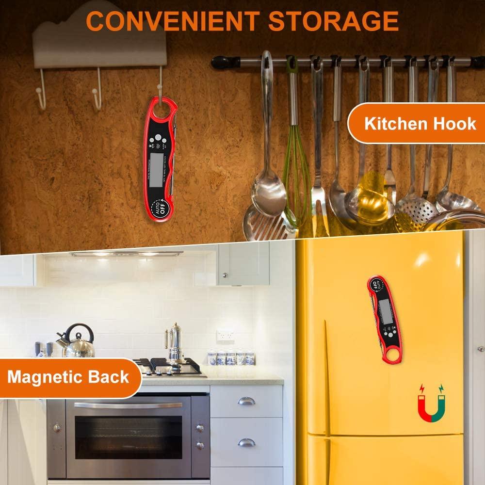 Instant-Read Digital Meat Thermometer