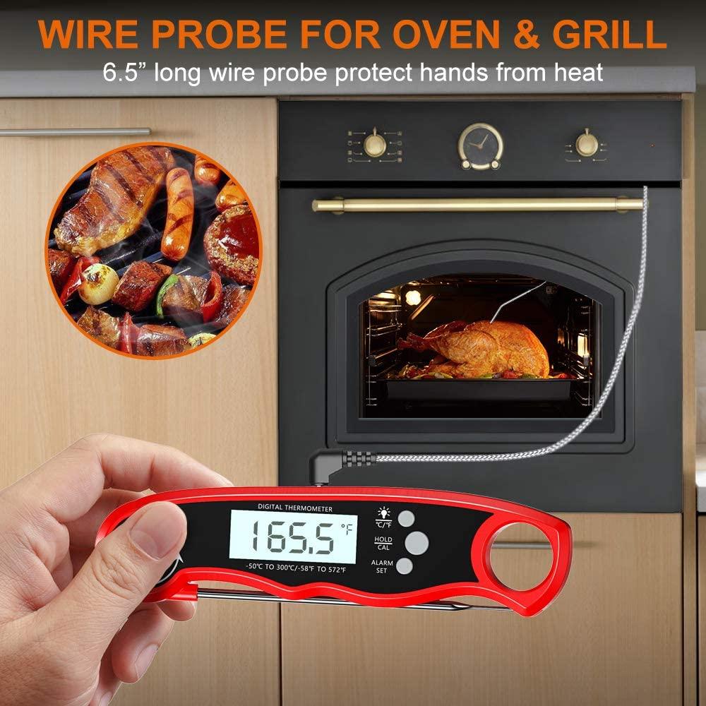 Instant-Read Digital Meat Thermometer
