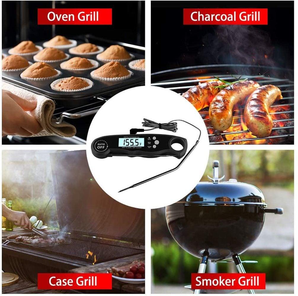 Instant-Read Digital Meat Thermometer