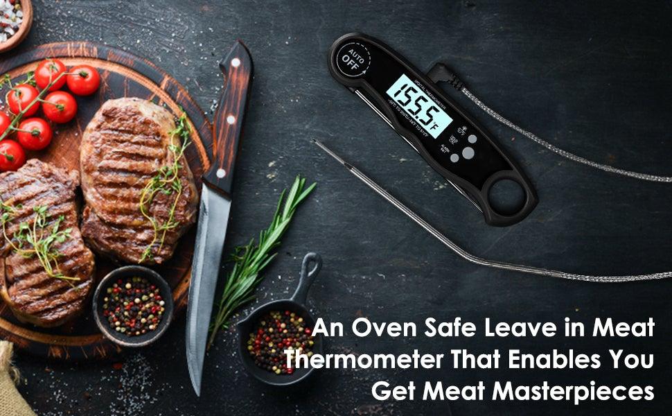 Instant-Read Digital Meat Thermometer
