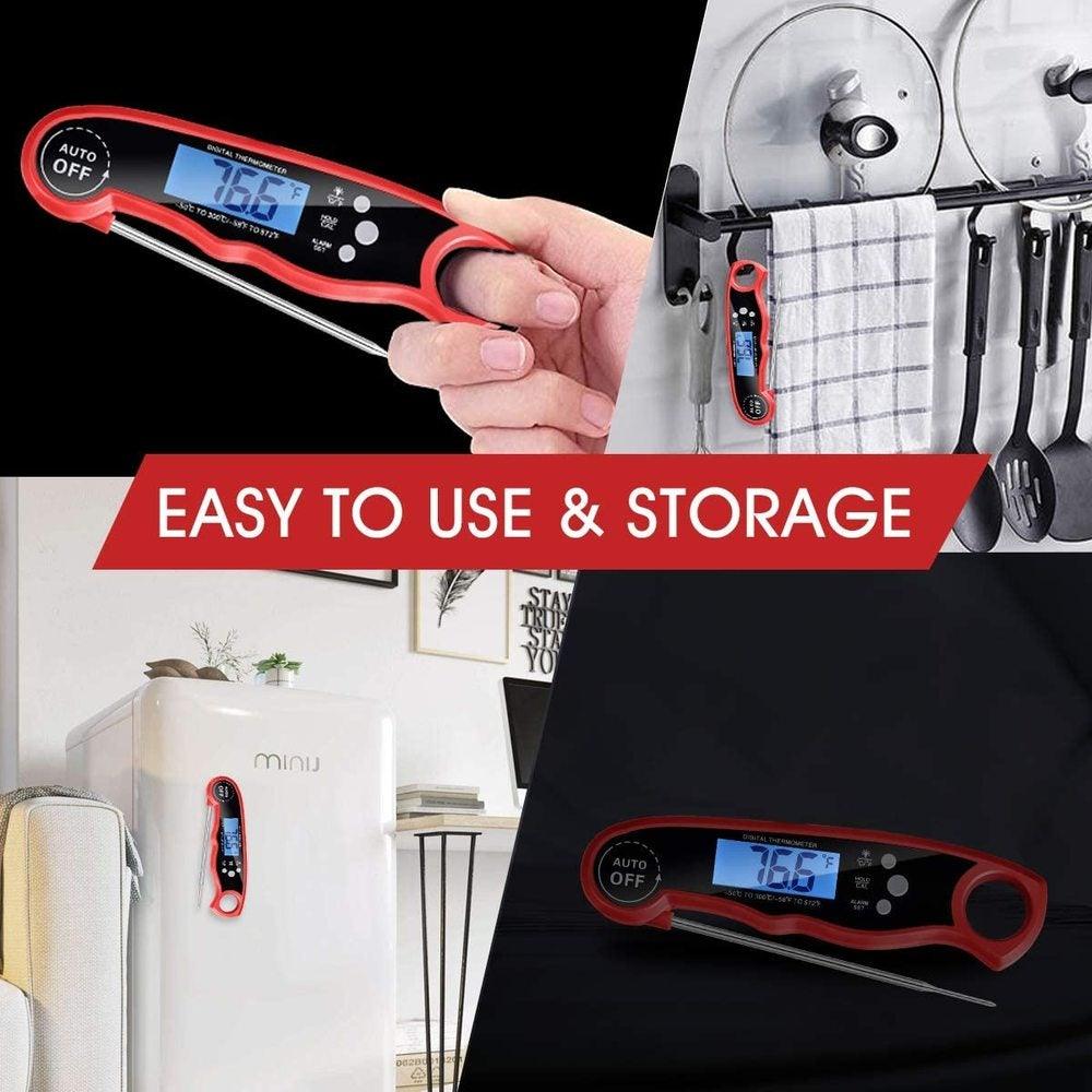 Instant-Read Digital Meat Thermometer