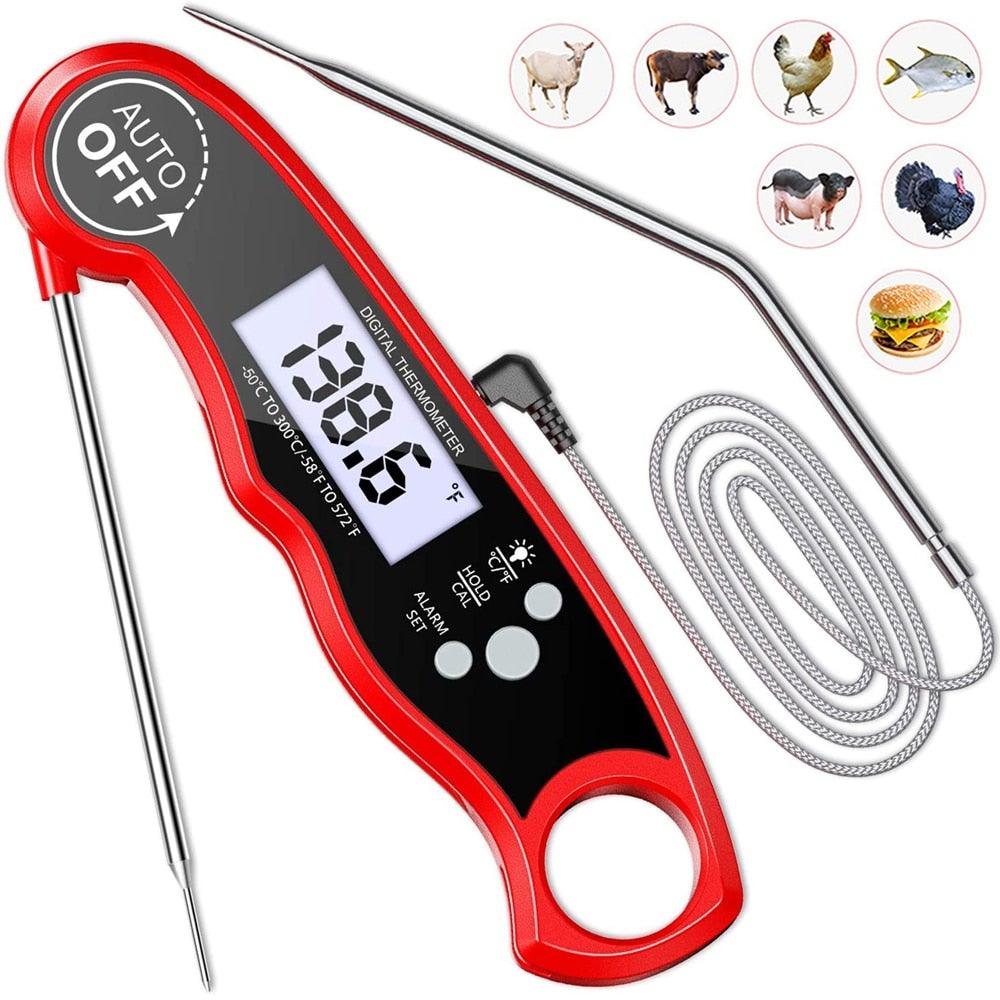 Instant-Read Digital Meat Thermometer