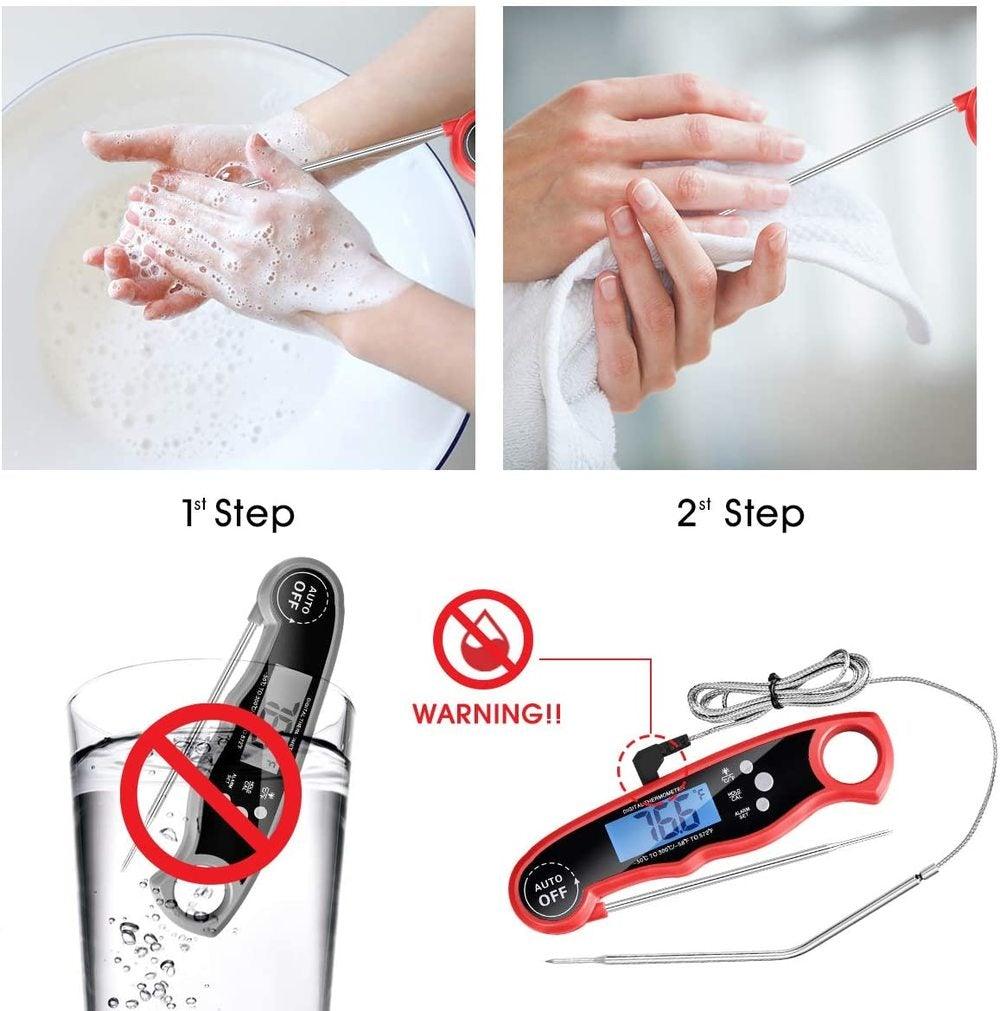 Instant-Read Digital Meat Thermometer