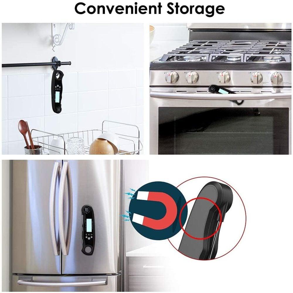Instant-Read Digital Meat Thermometer