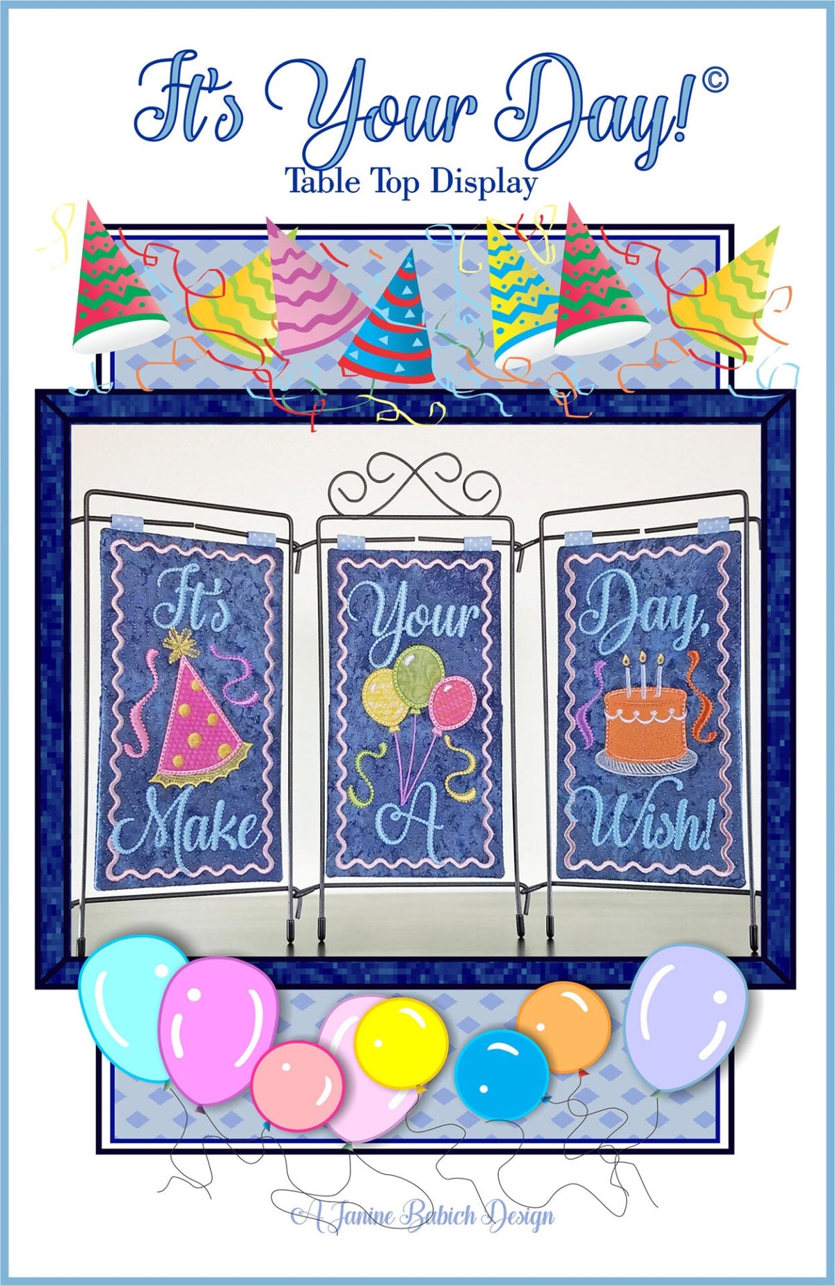It’s Your Day! Table Top Display Downloadable Pattern
