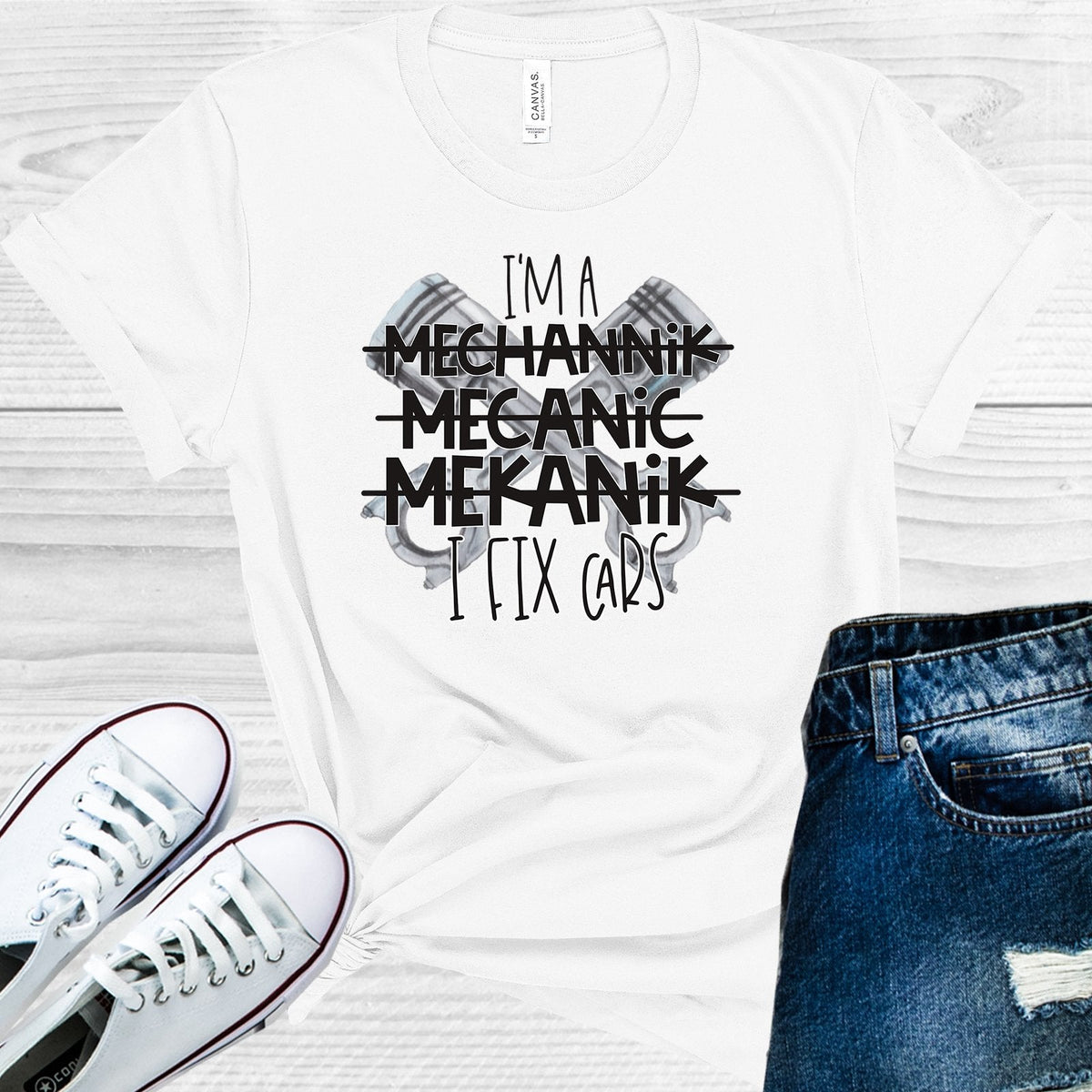 I Fix Cars Graphic Tee