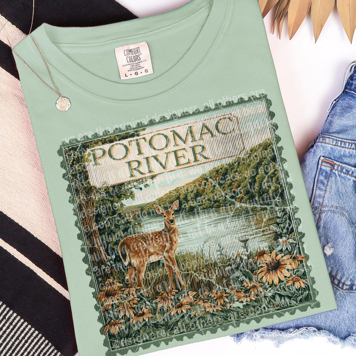 Potomac River Graphic Tee
