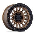 KMC KM552 IMS Matte Bronze Wheels with Gloss Black Lip - S0853