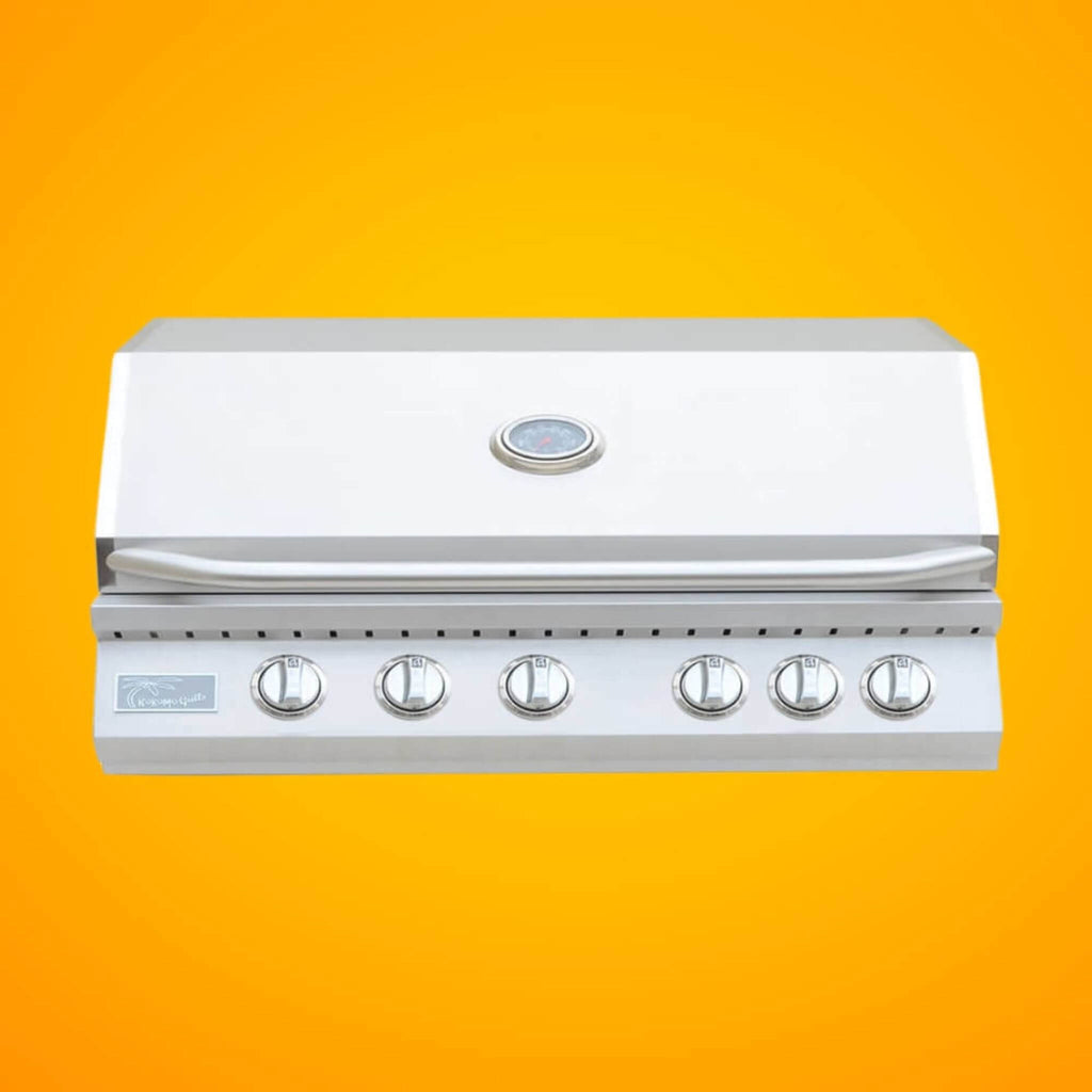 KoKoMo Grills 40-Inch Heavy-Duty 72K BTU LP/NG 5 Burner Built-In Stainless Steel Gas Grill [KO-BAK5BG] (SAK73152)